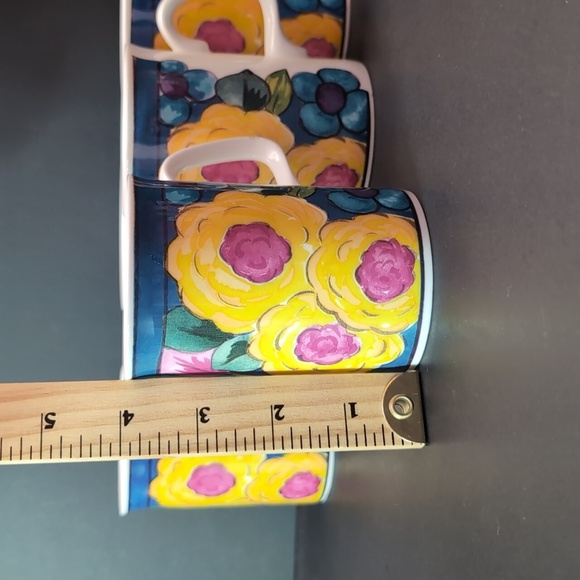 Vintage 1994 Royal Doulton Expressions lot of 6 Fine Bone China Cups. - Picture 6 of 7